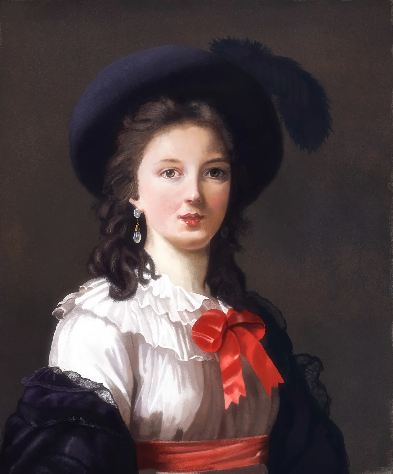 Étude d'après Vigée Le Brun