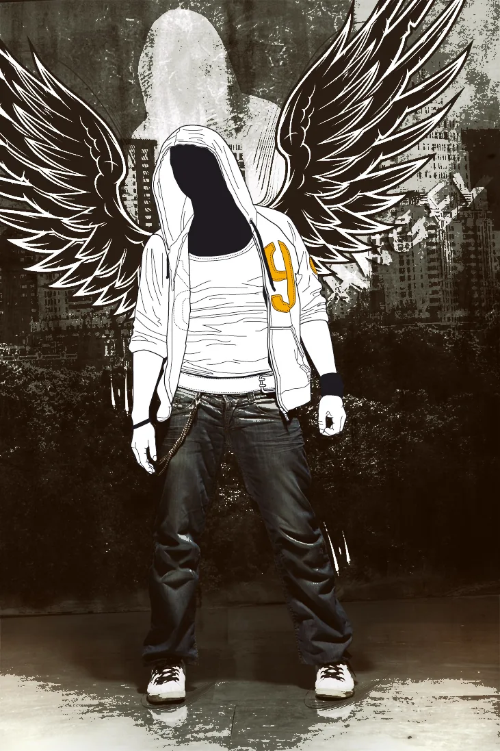 Illustration d'un ange