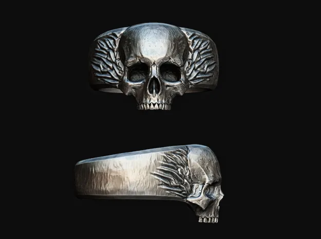 Sculpture numérique Small Skull